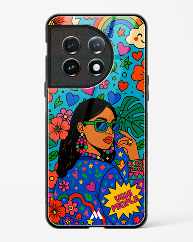 Ugh People Glass Case Phone Cover (OnePlus)