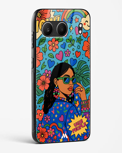 Ugh People Glass Case Phone Cover (OnePlus)