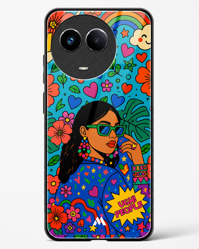Ugh People Glass Case Phone Cover (Realme)