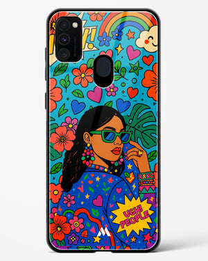 Ugh People Glass Case Phone Cover (Samsung)