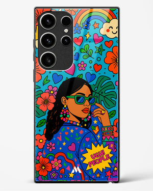 Ugh People Glass Case Phone Cover (Samsung)