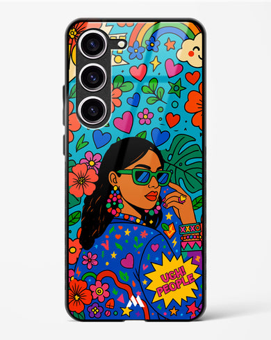 Ugh People Glass Case Phone Cover (Samsung)