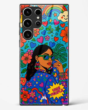 Ugh People Glass Case Phone Cover (Samsung)