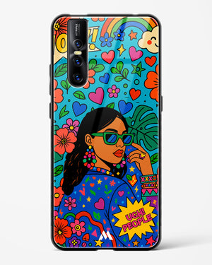 Ugh People Glass Case Phone Cover (Vivo)