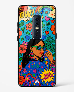 Ugh People Glass Case Phone Cover (Vivo)