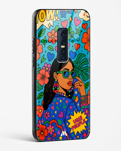 Ugh People Glass Case Phone Cover (Vivo)
