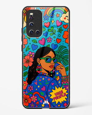 Ugh People Glass Case Phone Cover (Vivo)
