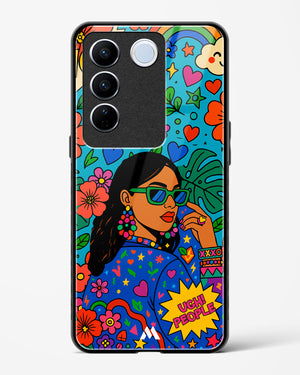 Ugh People Glass Case Phone Cover (Vivo)
