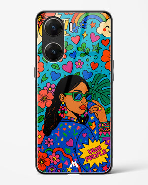 Ugh People Glass Case Phone Cover (Vivo)