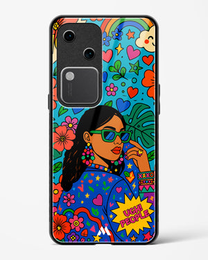 Ugh People Glass Case Phone Cover (Vivo)