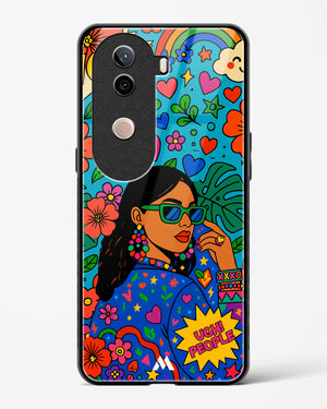 Ugh People Glass Case Phone Cover (Vivo)