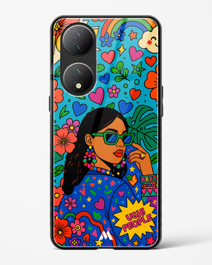 Ugh People Glass Case Phone Cover (Vivo)