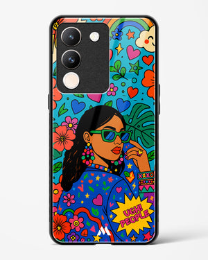 Ugh People Glass Case Phone Cover (Vivo)