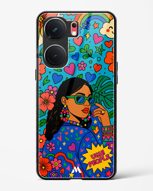 Ugh People Glass Case Phone Cover (Vivo)