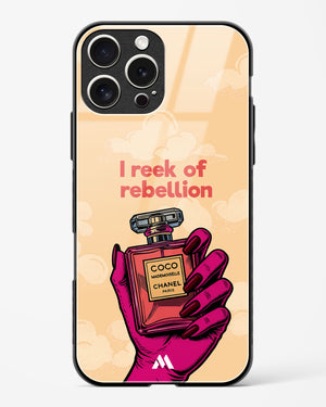 Reek Of Rebellion Glass Case Phone Cover (Apple)