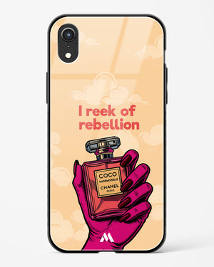 Reek Of Rebellion Glass Case Phone Cover (Apple)