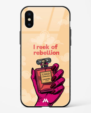 Reek Of Rebellion Glass Case Phone Cover (Apple)