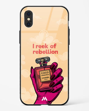 Reek Of Rebellion Glass Case Phone Cover (Apple)