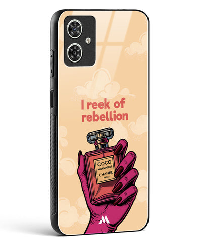 Reek Of Rebellion Glass Case Phone Cover (Motorola)