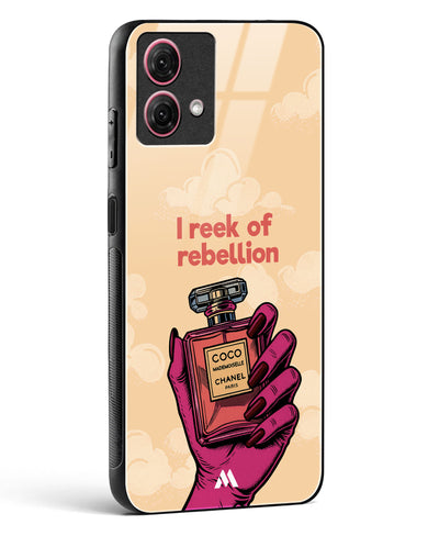 Reek Of Rebellion Glass Case Phone Cover (Motorola)