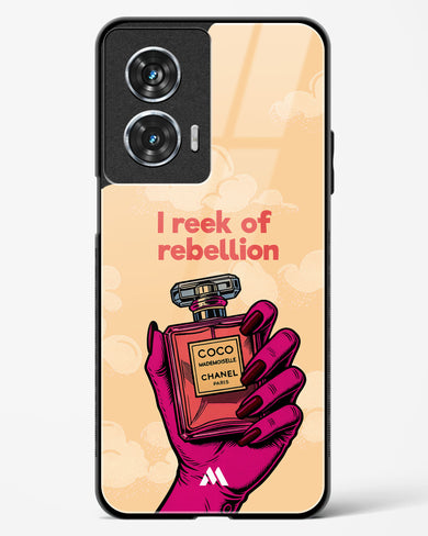 Reek Of Rebellion Glass Case Phone Cover (Motorola)