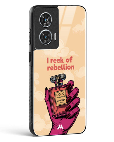 Reek Of Rebellion Glass Case Phone Cover (Motorola)