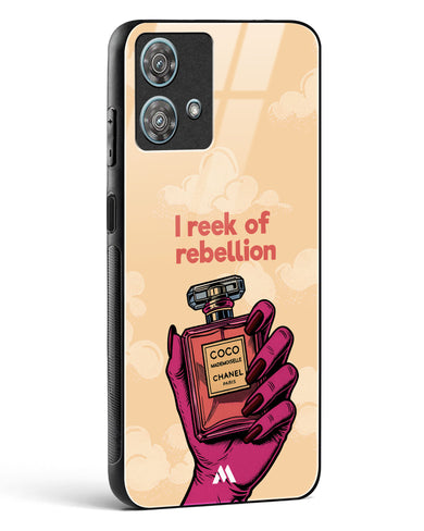 Reek Of Rebellion Glass Case Phone Cover (Motorola)