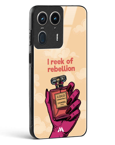 Reek Of Rebellion Glass Case Phone Cover (Motorola)