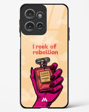 Reek Of Rebellion Glass Case Phone Cover (Motorola)