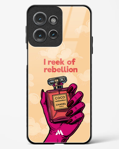 Reek Of Rebellion Glass Case Phone Cover (Motorola)
