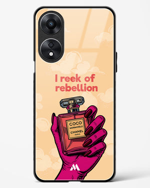 Reek Of Rebellion Glass Case Phone Cover (Oppo)