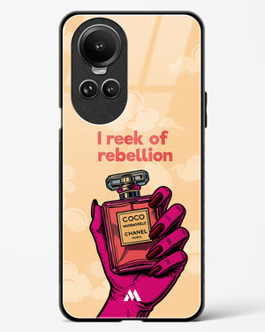Reek Of Rebellion Glass Case Phone Cover (Oppo)