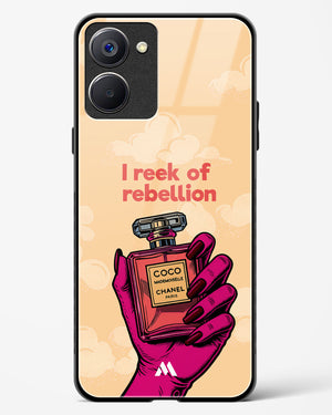 Reek Of Rebellion Glass Case Phone Cover (Realme)