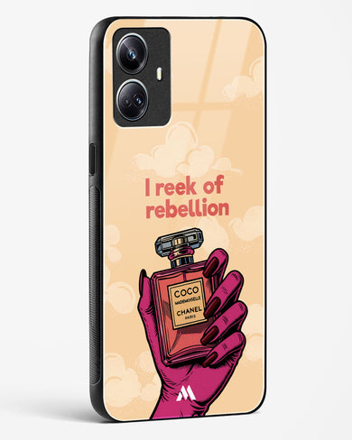 Reek Of Rebellion Glass Case Phone Cover (Realme)