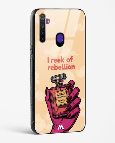 Reek Of Rebellion Glass Case Phone Cover (Realme)