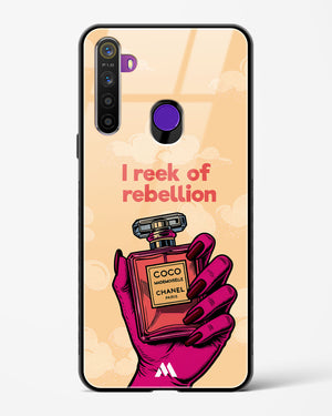 Reek Of Rebellion Glass Case Phone Cover (Realme)