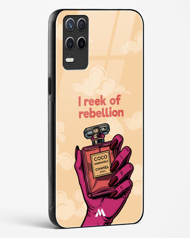 Reek Of Rebellion Glass Case Phone Cover (Realme)
