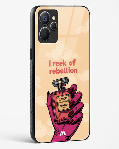 Reek Of Rebellion Glass Case Phone Cover (Realme)