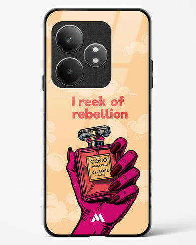 Reek Of Rebellion Glass Case Phone Cover (Realme)