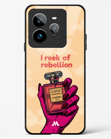 Reek Of Rebellion Glass Case Phone Cover (Realme)