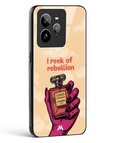 Reek Of Rebellion Glass Case Phone Cover (Realme)