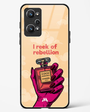 Reek Of Rebellion Glass Case Phone Cover (Realme)
