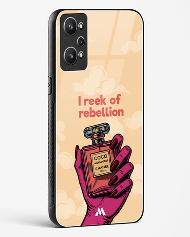 Reek Of Rebellion Glass Case Phone Cover (Realme)