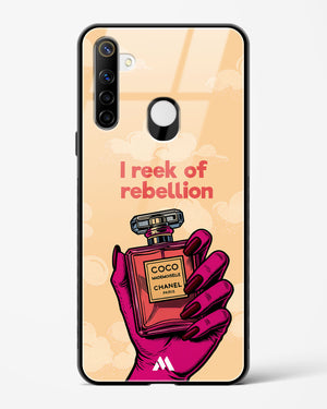 Reek Of Rebellion Glass Case Phone Cover (Realme)