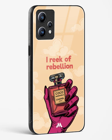 Reek Of Rebellion Glass Case Phone Cover (Realme)