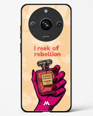 Reek Of Rebellion Glass Case Phone Cover (Realme)