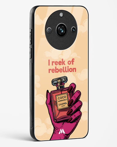 Reek Of Rebellion Glass Case Phone Cover (Realme)