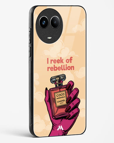 Reek Of Rebellion Glass Case Phone Cover (Realme)