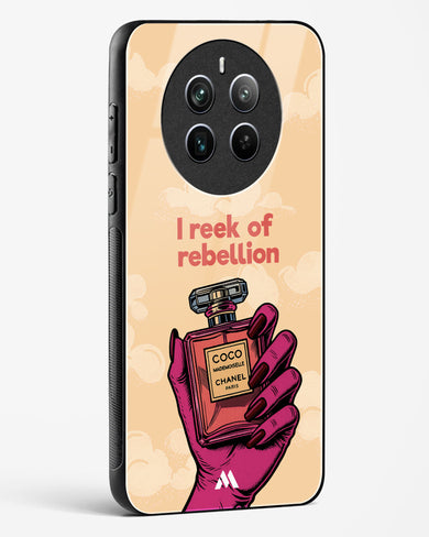 Reek Of Rebellion Glass Case Phone Cover (Realme)