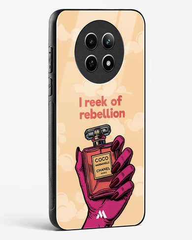 Reek Of Rebellion Glass Case Phone Cover (Realme)